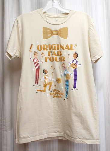 Disney - Original Fab Four, Disney Dapper Dans - Tan T-Shirt - Size M