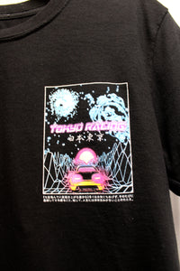 Fresh Laundry - Tokyo Racing - Black 2 Sided T-Shirt - Size S
