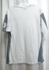 Ace Motel - Time & Space Patch & Pocket, Gray T-Shirt - Size L