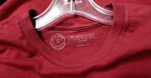 Out of Print - Beauty and the Beast, Gabrielle Suzanne Barbot De Villeneuve  (BOOK) - Brick Red - T Shirt - Size S