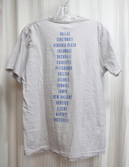 Bruce Springsteen, 2014 High Hopes Tour, Light Gray 2-SIded T-Shirt - Size M