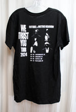 Load image into Gallery viewer, Future &amp; Metro Boomin - We Trust You Tour 2024 (Sacramento, Oakland, Seattle, Portland) - Black T-Shirt - Size L