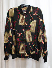 Load image into Gallery viewer, Vintage 80&#39;s - Cascais of California - Bodley Gallery (NY Art Gallery from 1950&#39;s-80&#39;s (See Link in Description) ) Bomber Jacket - Size L