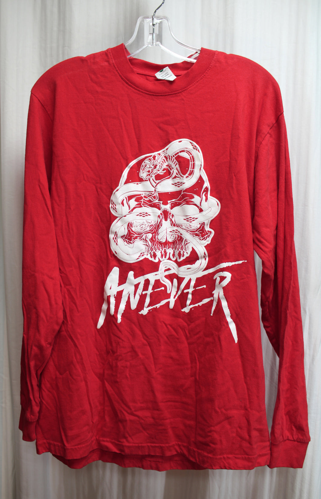 Anever (Metal Core Band, San Jose, Ca.) - Red Long Sleeve 