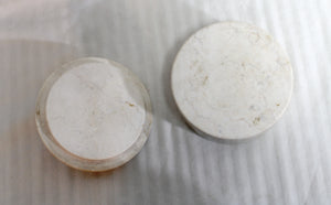 Marble Circular Trinket Catchall Box w/ Lid