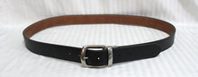 Load image into Gallery viewer, Levi&#39;s - Black Leather Belt w/ Silver Hardware - Size 46-48