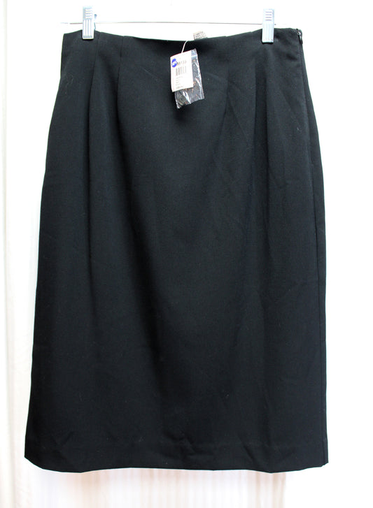 Vintage - Chico's Design - Black Pencil Skirt - Size 1 (Chico's Sizing = M/8) w/ Original Tag