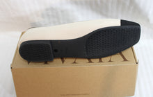 Load image into Gallery viewer, Vivaia - Ivory Cream &amp; Black 2 Tone &quot;Margot&quot; Square Toe Flats - Size 11 (in Box)