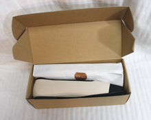 Load image into Gallery viewer, Vivaia - Ivory Cream &amp; Black 2 Tone &quot;Margot&quot; Square Toe Flats - Size 11 (in Box)