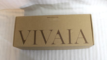 Load image into Gallery viewer, Vivaia - Ivory Cream &amp; Black 2 Tone &quot;Margot&quot; Square Toe Flats - Size 11 (in Box)
