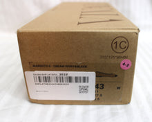 Load image into Gallery viewer, Vivaia - Ivory Cream &amp; Black 2 Tone &quot;Margot&quot; Square Toe Flats - Size 11 (in Box)