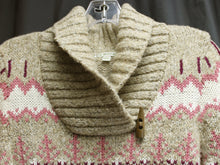 Load image into Gallery viewer, Orvis - Variegated Fair Isle Pullover Sweater w/ Wooden Toggle Detail - Size S