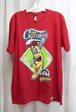 Load image into Gallery viewer, Johnny Cupcakes - Red Grand Slam Banana T-Shirt - Size L