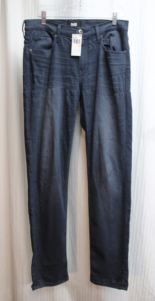 Paige - Dark Gray Blue "Milburn" Jeans - Size 32 (w/ Tag)