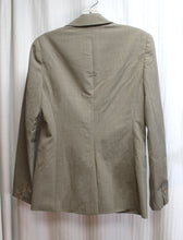 Load image into Gallery viewer, Theory - Drab Warm Gray - Wool Blend 2 Button Blazer - Size 6