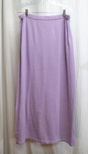 Load image into Gallery viewer, Storybook Knits - 2PC Lavender Leopard Spot &amp; Leaf Embroidery w/ Sequined Leopard Cardigan &amp; Leaf Buttons &amp; Matching Maxi Skirt - Size 1X