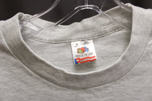Vintage 1995 Single Stitch - Hell Activewear - Hell Fire Department, Hell, Grand Caymen Island - Gray Heathered T Shirt - Size S