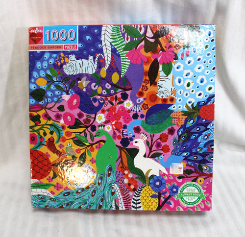 Eeboo - Monika Forsberg - Peacock Garden - 1000 PC Puzzle 23