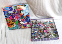 Load image into Gallery viewer, Eeboo - Monika Forsberg - Peacock Garden - 1000 PC Puzzle 23&quot;x23&quot;