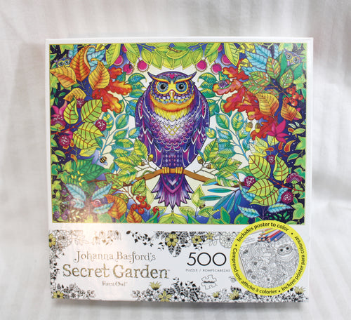 Buffalo - Johanna Basford's Secret Garden 500 PC Puzzle - 21.25