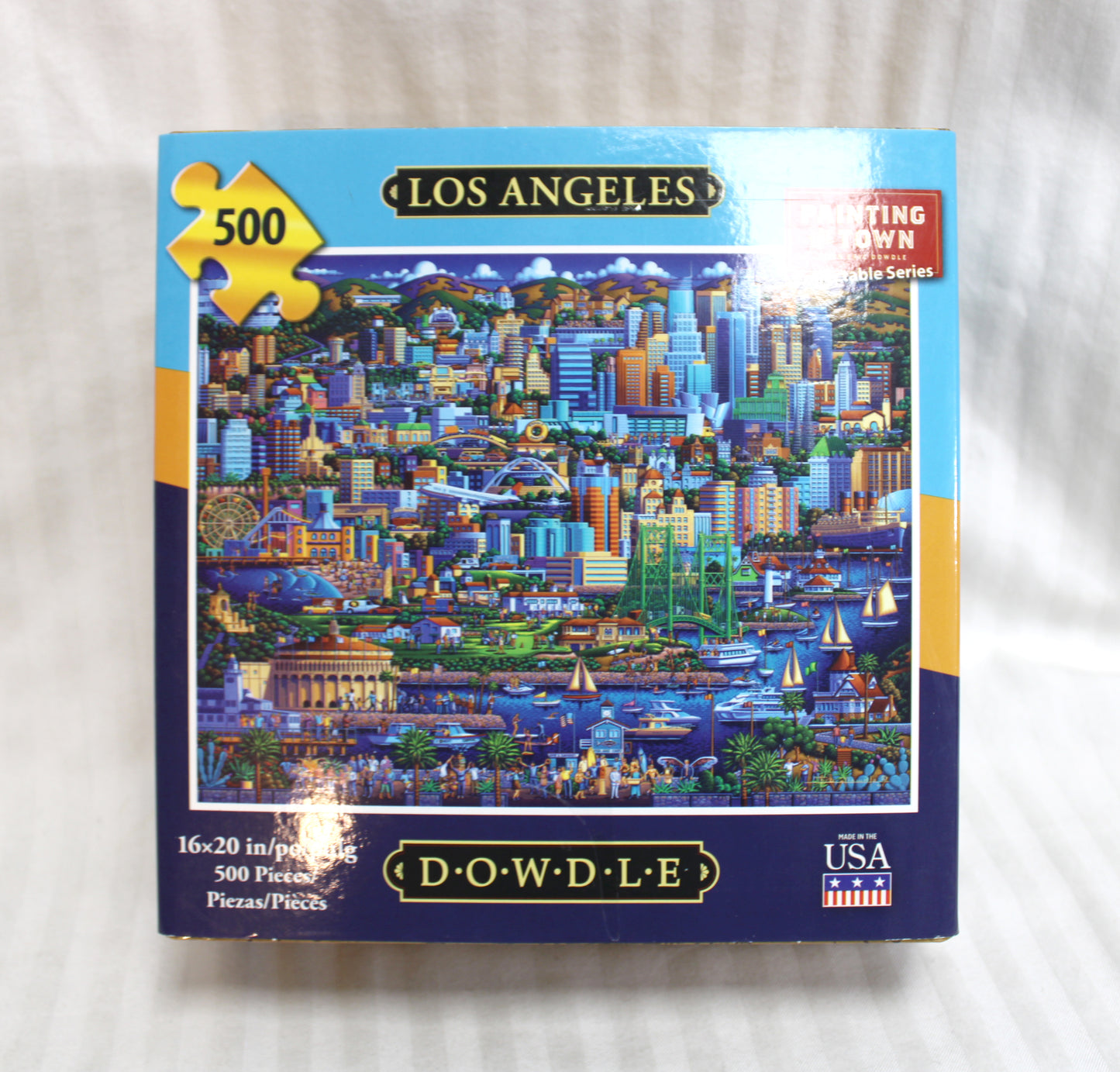 Dowdle - Painting the Town, Los Angeles - 16"x20" 500 PC Puzzle
