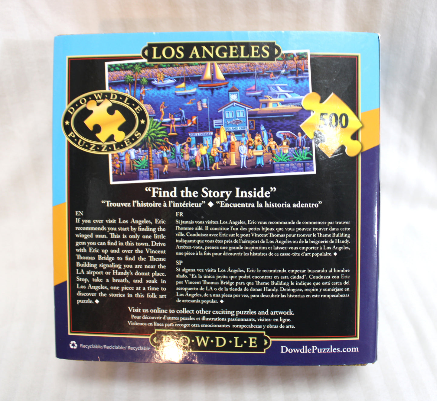 Dowdle - Painting the Town, Los Angeles - 16"x20" 500 PC Puzzle