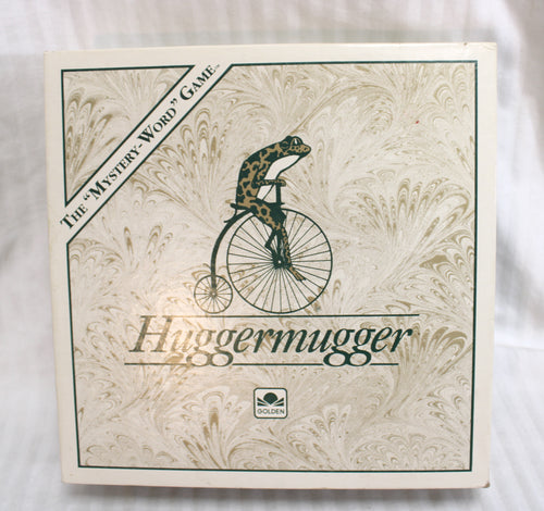 Vintage 1989 Huggermugger - The Mystery Word Game Boardgame (Golden)