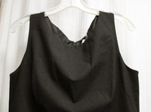 Load image into Gallery viewer, Tahari, Arthur G. Levine - Charcoal Gray Sleeveless Shift Dress - Size 10