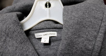 Load image into Gallery viewer, James Perse - Heathered Gray Hooded Cotton Soft Double Breasted Coat - Size 2