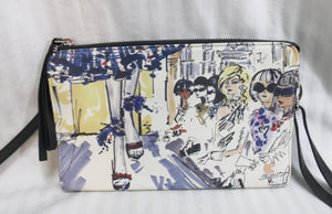 Brighton - "Front Row" Fashionista Adjustable Strap Convertible Clutch/Crossbody Bag