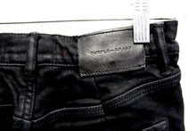 Load image into Gallery viewer, Purple Brand - Black Coated, Button Fly Skinny Jeans - Size 6