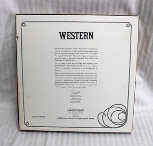Vintage 1982 -Eaton, Treasure Collection - "Western" 18"x24" 500+ PC Puzzle