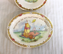 Load image into Gallery viewer, Vintage - Zak Designs, Spokane Wa. - Melamine Winnie The Pooh Oval Plate and Bowl Set