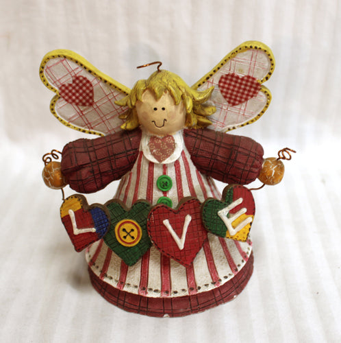 Country / Folksy, Love Angel Decoration - 6