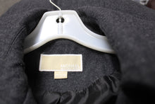 Load image into Gallery viewer, Michael, Michael Kors - Charcoal Gray Wool Blend Double Breasted Coat - Size S