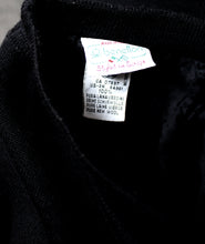 Load image into Gallery viewer, Vintage 80&#39;s - Benetton - Black Wool Knit Pencil Skirt - Size 44 (Italy) 24&quot; Waist