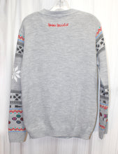 Load image into Gallery viewer, Numbskull - Holiday / Ugly Christmas -  Sony Playstation, Heathered Gray, Holiday Pullover Sweater - Size S