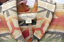 Load image into Gallery viewer, Denim &amp; Supply, Ralph Lauren - Cotton Southwest Pattern 3/4th Sleeve Button Front Cardigan Jacket- Size L