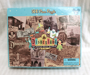 Disneyland - 50th Anniversary (2005) 500 Pc Puzzle - 21.5"x15"