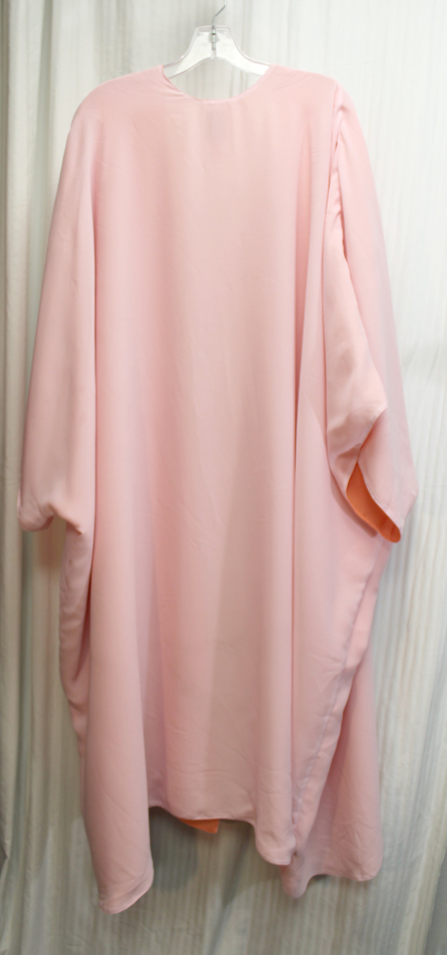 Hutton Wilkinson - Pink / Orange Sherbet  Reversible Kimono Duster - One Size