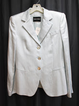 Load image into Gallery viewer, Giorgio Armani - Light Blue Light Weight 3 Button Blazer Jacket - Size 44 (US !0) w/ Tags