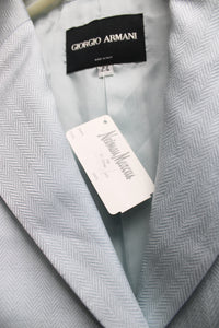 Giorgio Armani - Light Blue Light Weight 3 Button Blazer Jacket - Size 44 (US !0) w/ Tags