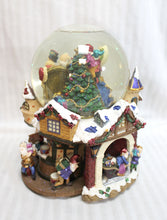 Load image into Gallery viewer, Kirkland Santa&#39;s Workshop - Musical Waterglobe w/ Revolving Base #460457 (w/ Box)
