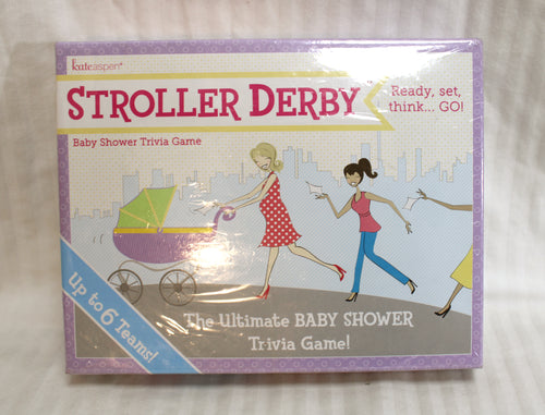 Kate Aspen - Stroller Derby - Baby Shower Trivia Game - In Shrinkwrap