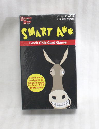 University Games - Smart A** - Geek Chic Card Game (In Shrinkwrap)