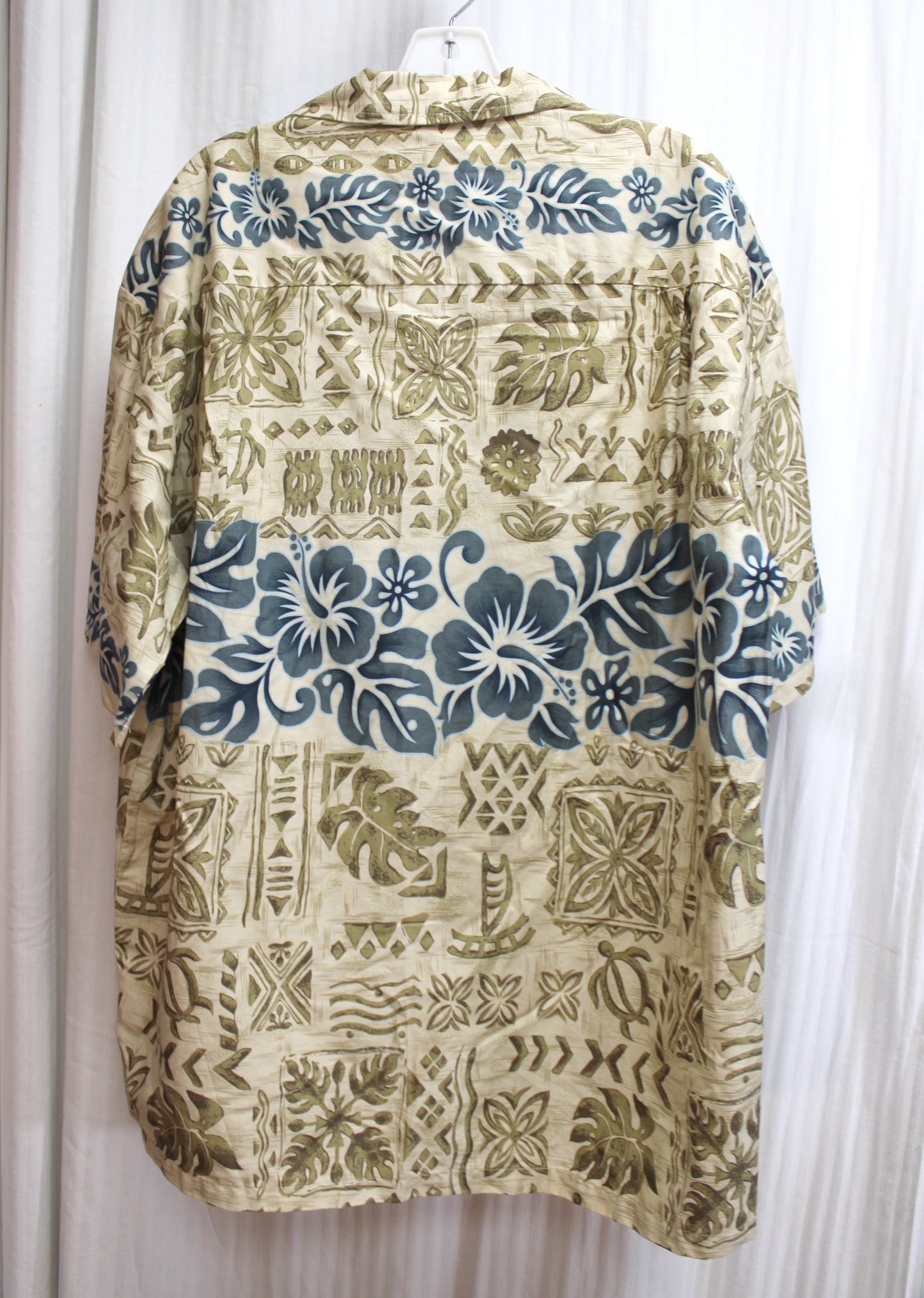 Men's Winnie Fashion (Hawaii) - Polynesian Print Hawaiian Shirt - Size 2XL