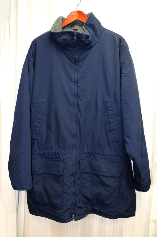 Vintage 90's - L.L. Bean - Navy Insolated Coat - Size XL