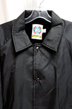Load image into Gallery viewer, Men&#39;s Vintage - Weather Breaker - Black Faux Fur Insolated Snap Front Nylon Jacket - Size 3XL