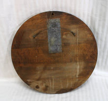 Load image into Gallery viewer, Handmade / Carved Folk Art Holland Round Wood Wall Art w/ Hanger -13.25&quot;
