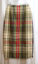 Load image into Gallery viewer, Vintage Deadstock - LizSport Petite- Plaid Wrap Pencil Skirt - Size 6 (Vintage See Measurements)
